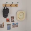 方型時鐘-奶油象牙白
